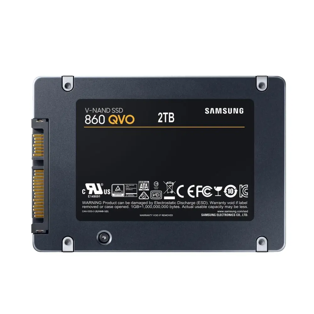 Samsung 1 ТБ 4 ТБ SSD 860 QVO SATA3 6 ГБ/сек. 2,5 дюймов твердотельный диск Жесткий диск Ноутбук Настольный диско Дуро 1T 2T 4T