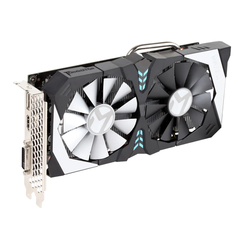 MAXSUN видеокарты gtx 1050 ti 4 GB NVIDIA GDDR5 128bit HDMI + DVI DP 7000 МГц 1291-1392 DirectX 12 1050ti игровая