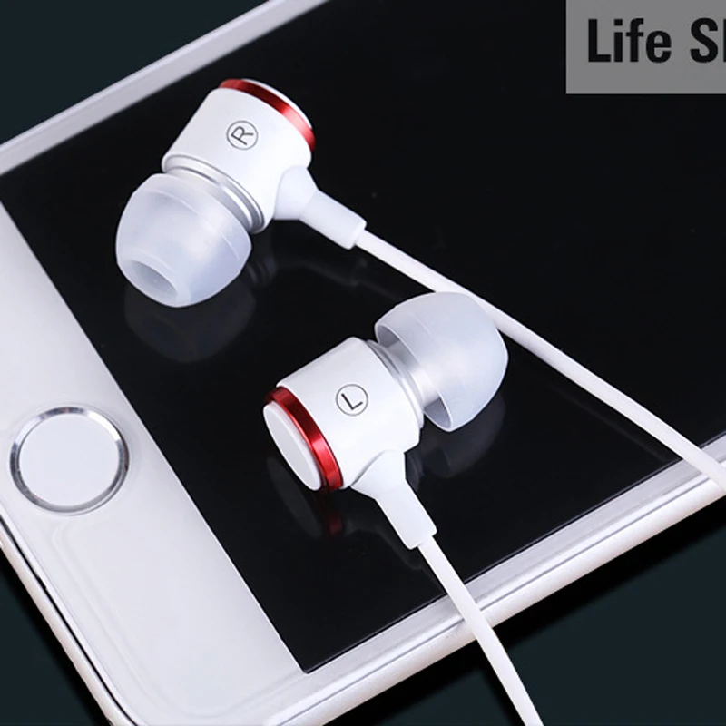 DUSZAKE S2 бас наушники для Xiaomi наушники проводные наушники для Xiaomi наушники для телефона спортивные наушники в ухо для samsung