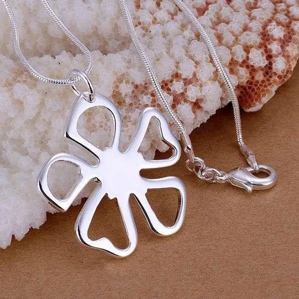 P006 fashion jewelry chains necklace 925 silver pendant Kao fall | Украшения и аксессуары