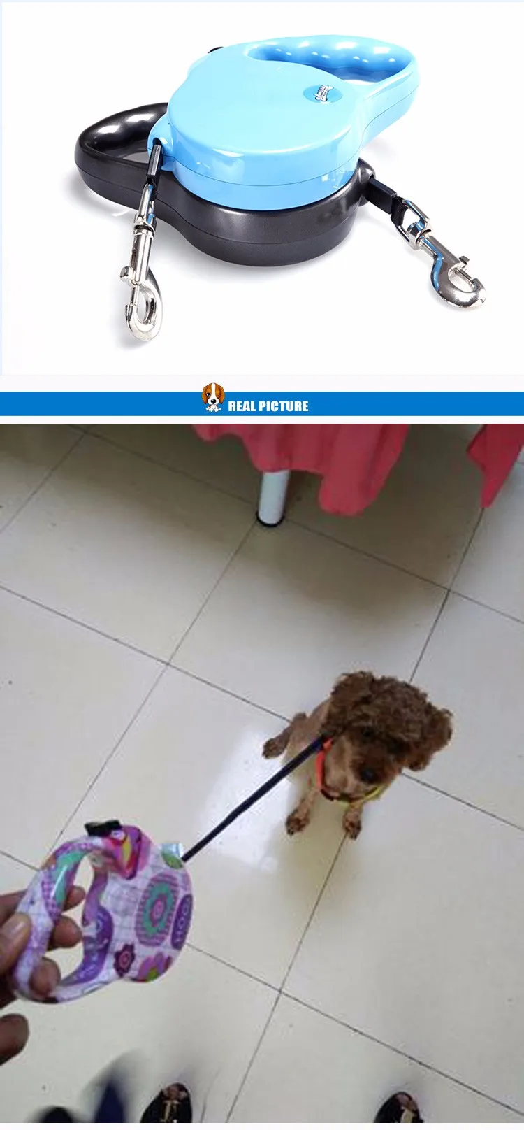 3 м, 5 м, 6 м нейлон Прогулки Pet приводит автоматического собаки Выдвижной Поводок для собаки