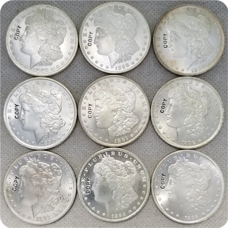 UNC США (1878-1904) P моргановский доллар копия монет | Дом и сад
