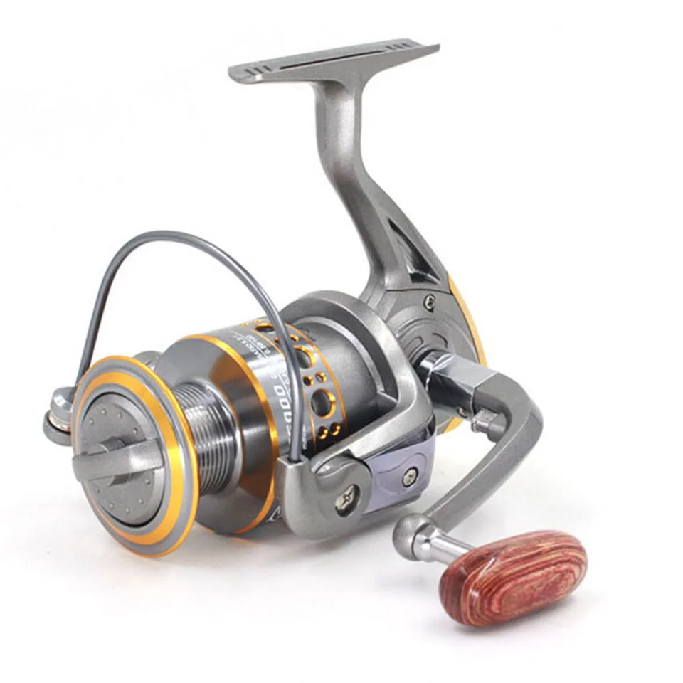 

New Arrival Hot 13BB fish ratio 5.2:1 1000-7000 Series Spinning Fishing Reel crank handle Freshwater Saltwater