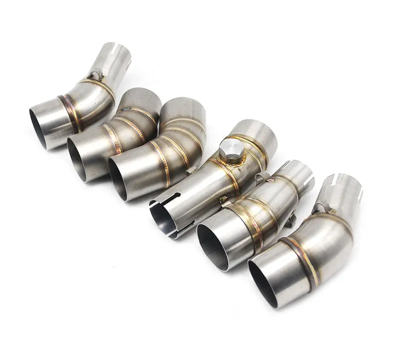 Alconstar-51mm мотоциклетный глушитель средней трубы адаптер для Yamaha R25 R30 для Kawasaki NINJA250 300 Z250 NINJIA250SL ER6N