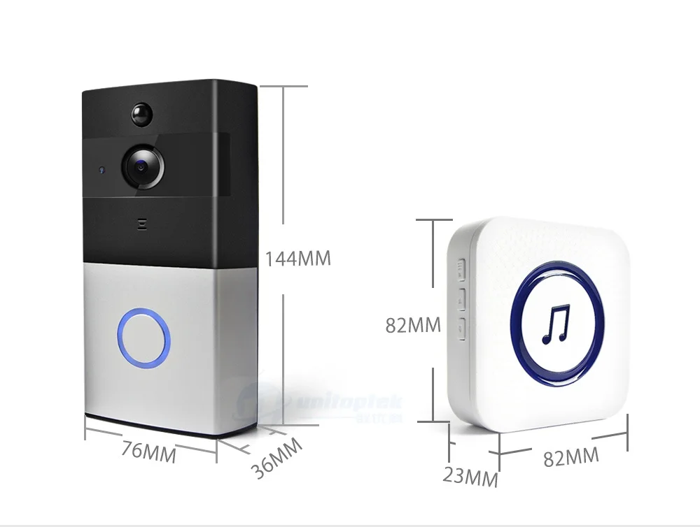 IP видеодомофон Wi-Fi видео домофон дверной звонок 1080P wifi дверной Звонок камера для квартиры ИК сигнализация беспроводная камера безопасности