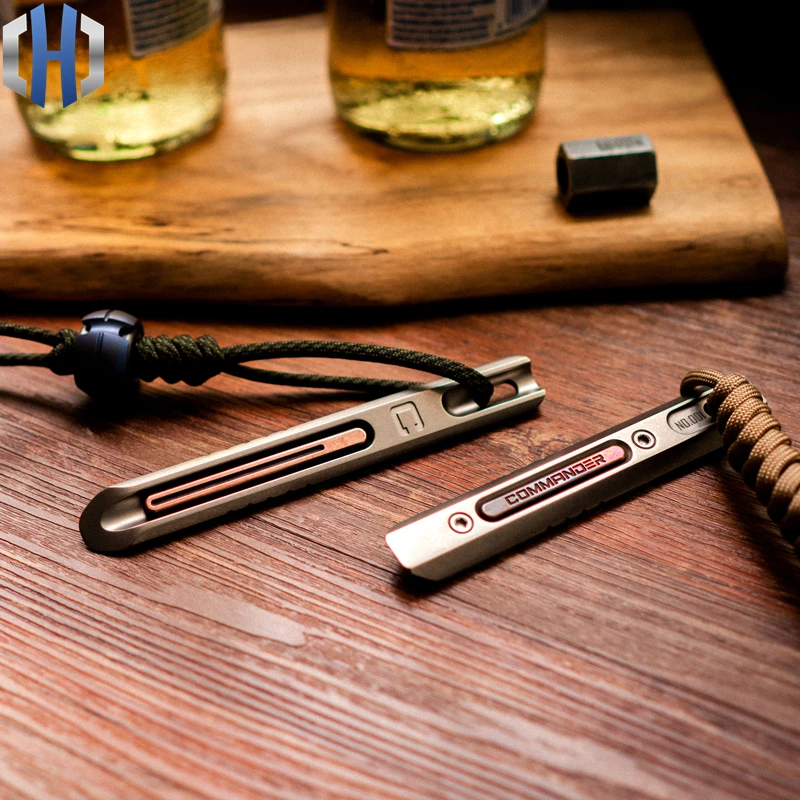 Commander Crowbar инструменты Шестерня титановый сплав EDC игрушка Самозащита подарок
