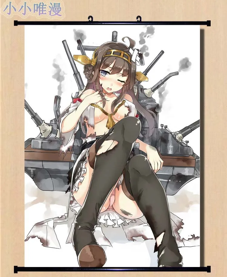 Японские декоративные аниме картинки коллекция Kantai персонажи каньглей