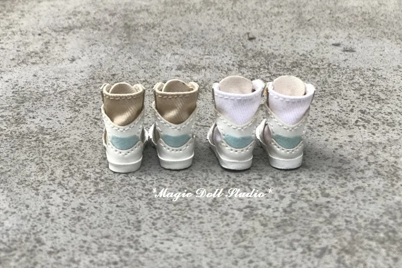 [MG665] 2020 Бесплатная доставка туфли Neoblythe Doll # кожаные с парусиновыми сапогами