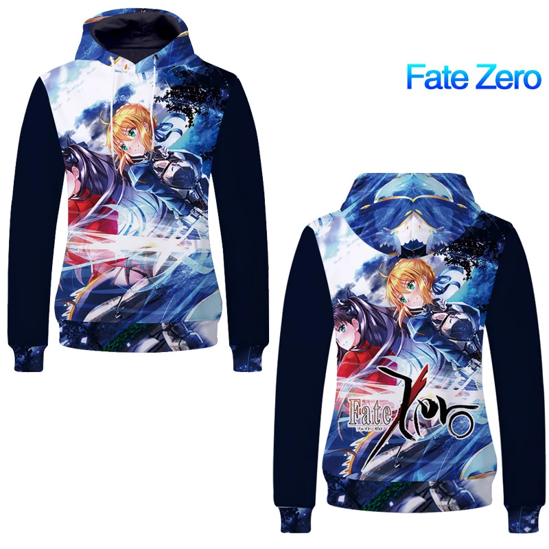 Толстовка для фанатов Fate Zero толстовка унисекс с 3d принтом надписью My Hero academic
