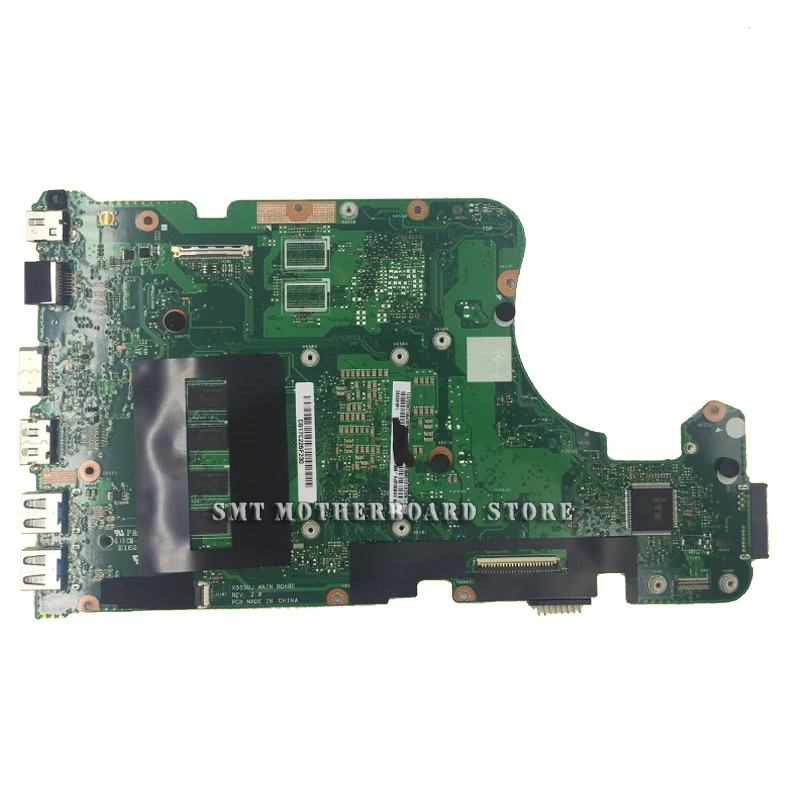 XinKaidi X555UA материнская плата для ноутбука ASUS X555UJ X555UF F555U X555UB X555UQ X555U Тесты оригинальная материнская плата 4G Оперативная память I7-6500U