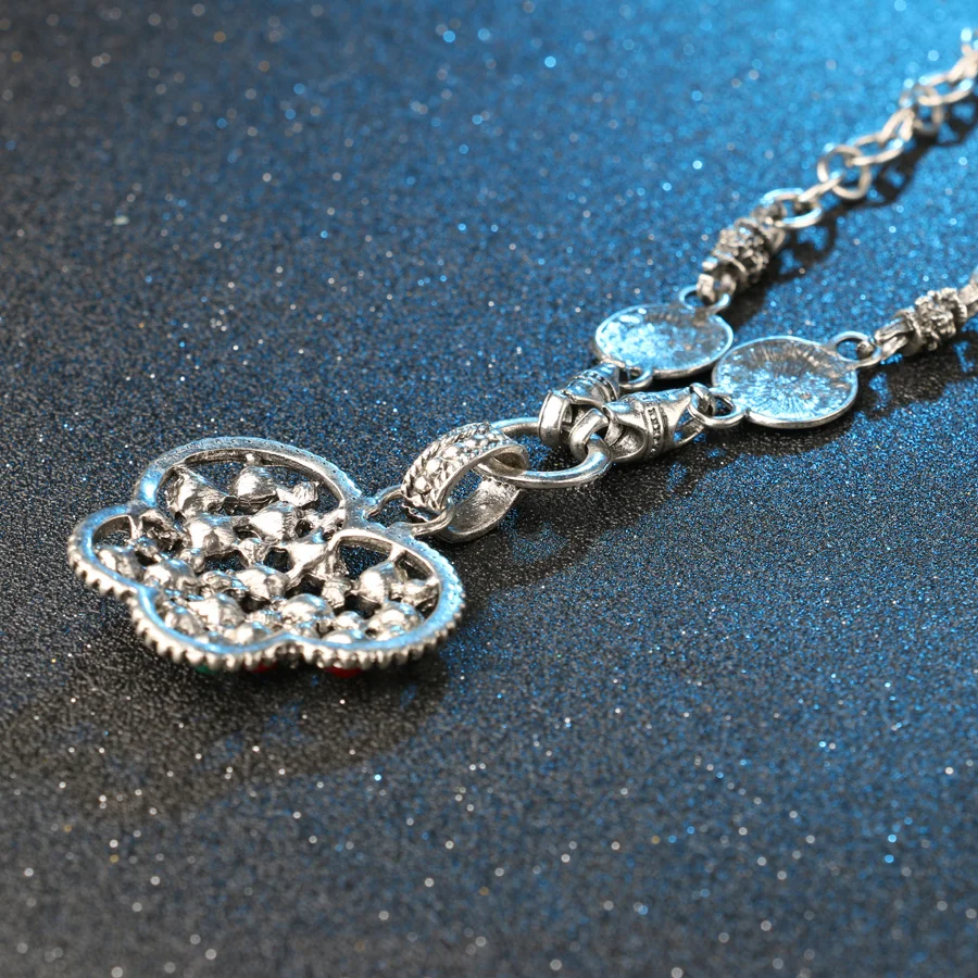 Женское винтажное ожерелье-чокер с подвеской-бабочкой | Украшения и аксессуары