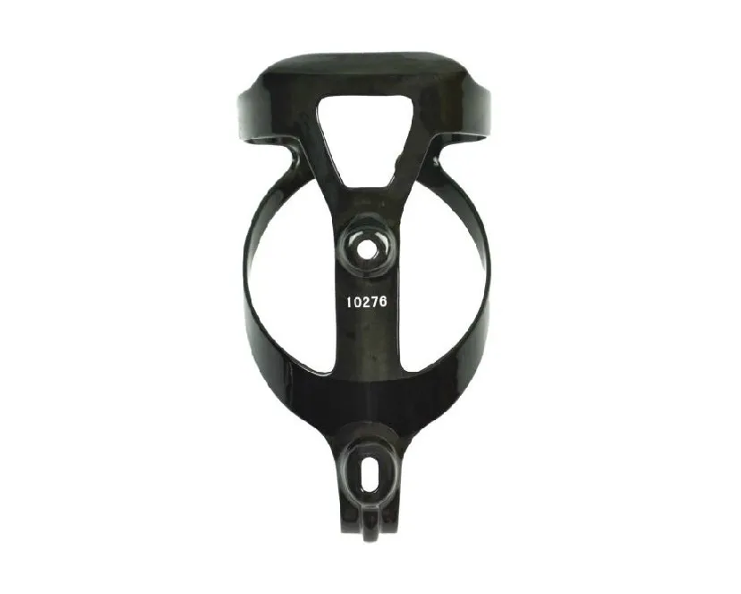 Carbon Water Bottle Cage Green White 