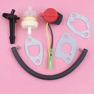 carburetor gasket choke rod for honda gx160 gx200 5 5hp 6 5hp gx 160 200 fuel filter line stop switch lawn mower replace part free global shipping