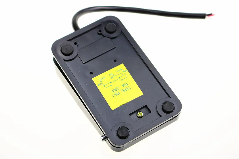 Ножной переключатель ножной обувной с сброса Педальный контроллер Литой чехол AC