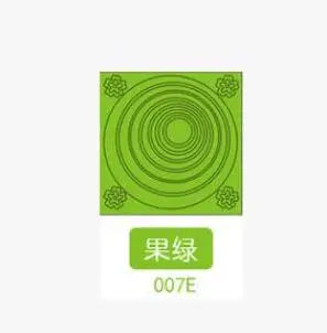 Apple Green Узор в горошек, цветы, настенные Стикеры для детской комнаты, плакат, шкаф для холодильника, круглая художественная фреска, домашний декор, самоклеющиеся ПВХ Наклейки на стены - Цвет: Apple Green