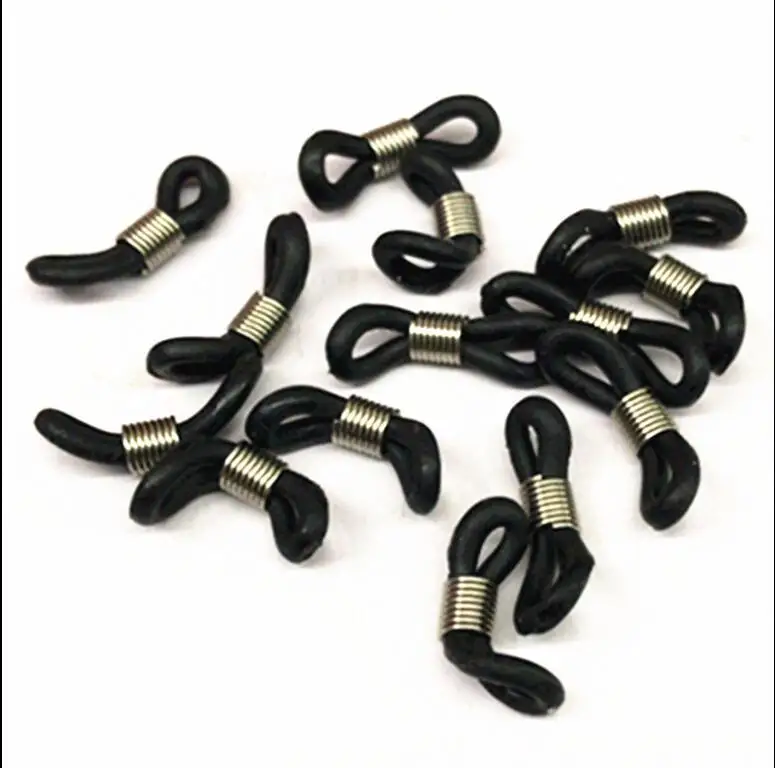 4x20mm 30 шт. пружины с пластиковым силиконовым соединением цепочка для очков Силиконовое противоскользящее резиновое кольцо ремень люверсы для очков лента веревка - Цвет: 4x20mm