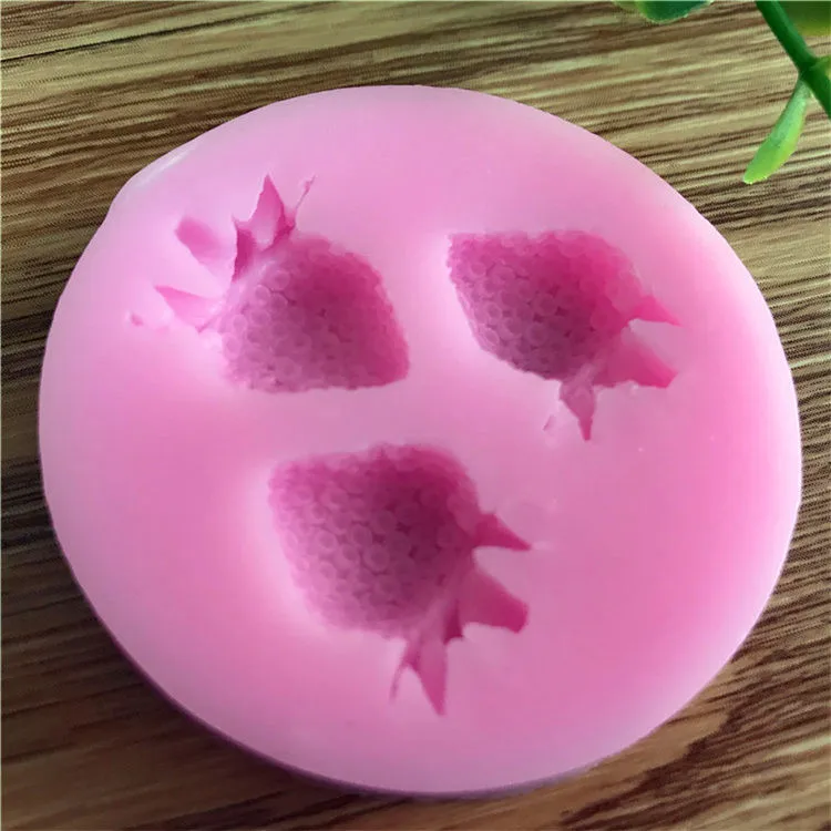 1 шт. клубника шоколад конфеты Jello силиконовая форма формы для торта инструменты