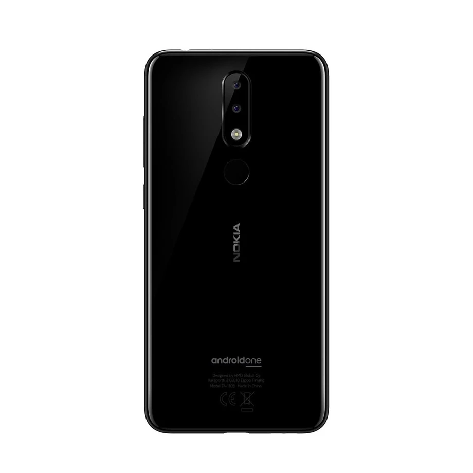 Мобильный телефон Nokia 5 1 Plus Android четыре ядра 4G LTE 86 '' 3 ГБ ОЗУ 32 Гб ПЗУ две sim карты