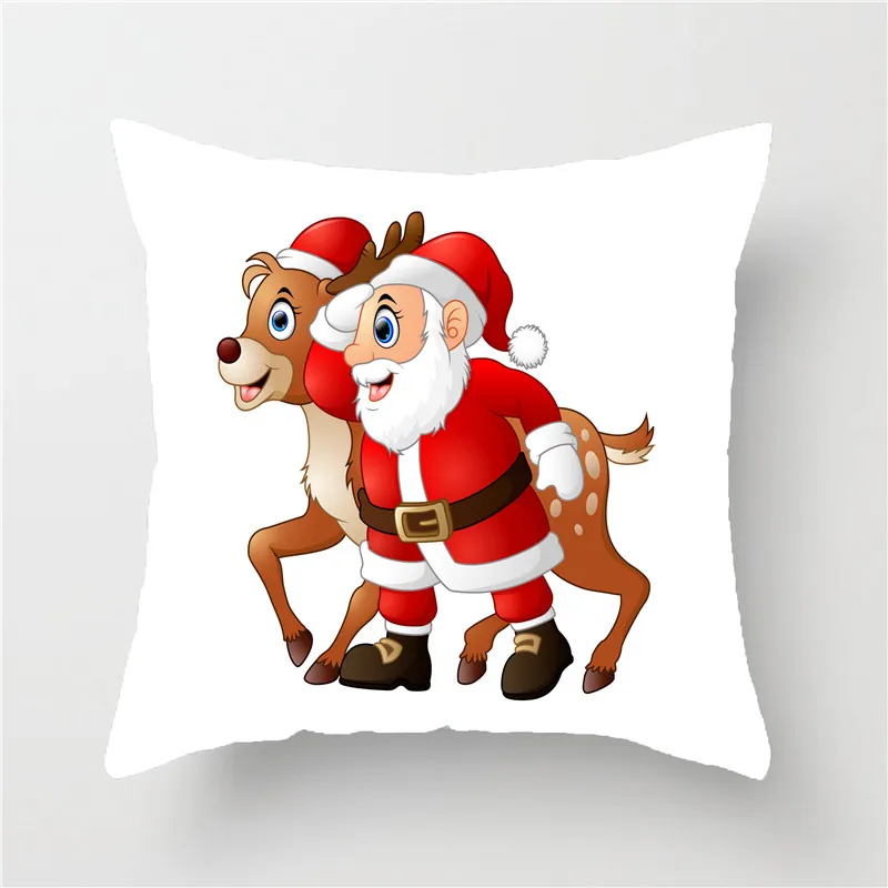 Новогодний Рождественский Декор для дома Adornos De Navidad аксессуары для дома Рождественские украшения подушка Navidad чехол