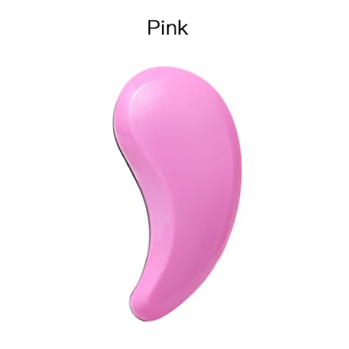 Pink Антистатическая Массажная щетка для волос Расческа инструменты для стайлинга Гладкий душ для женщин расческа для волос ручка для салонного укладки Мода JQ - Цвет: Pink