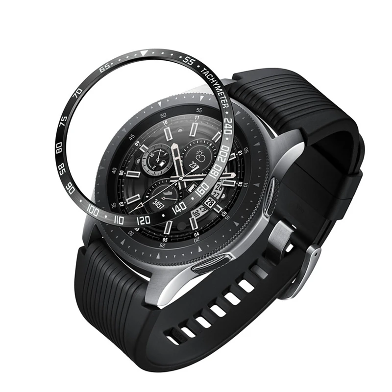 Металлический ободок для Samsung Galaxy Watch 46 мм чехол Gear S3 Frontier/классическая спортивная