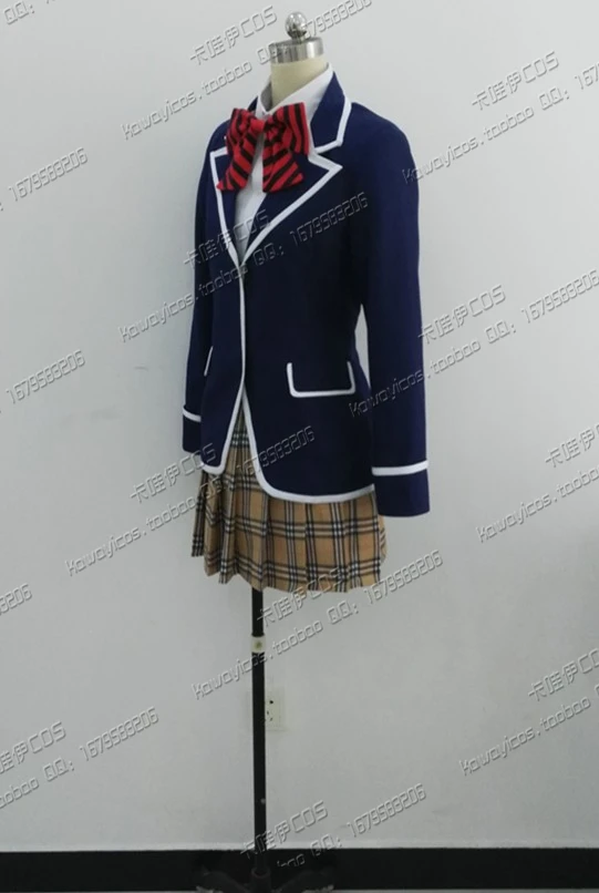 Nakiri erina Shokugeki no Soma Косплей Костюм Школьная форма одежда пальто t shir юбка костюм