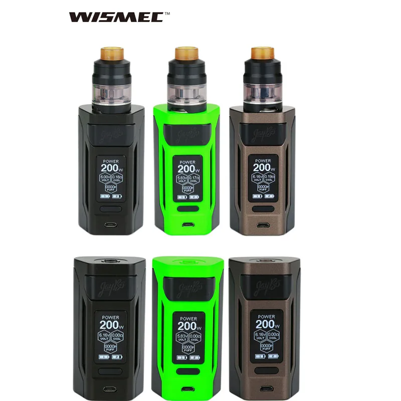 Wismec рел RX2 20700 комплект с 4 мл GNOME атомайзер и мод вейп электронной сигареты vs gen3