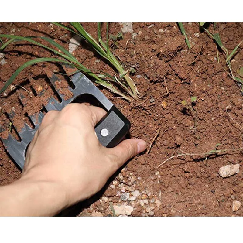 1 шт. нержавеющая сталь садовый культиватор коготь грабли ручной Садоводство