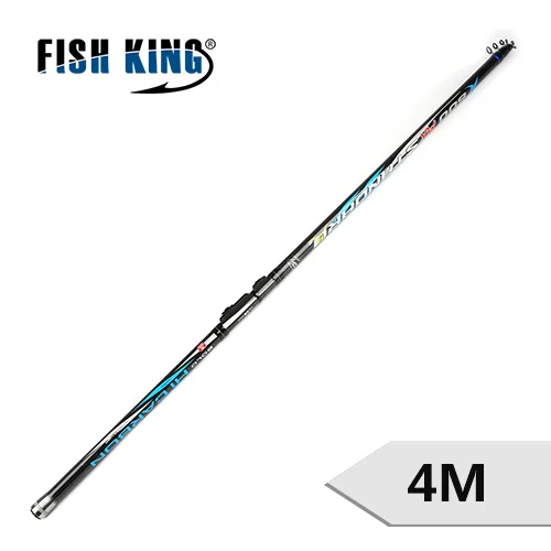 FISH KING 24T Carbon c. W 5-25 г 4-6 Secs длина сжатия 122-124 см Рок Удочка спиннинг Литье удочка Карп приманка для морской рыбалки - Цвет: Белый