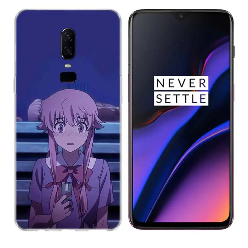 Милый мягкий силиконовый чехол из ТПУ с рисунком аниме для девочек OnePlus One Plus 7 Pro 5