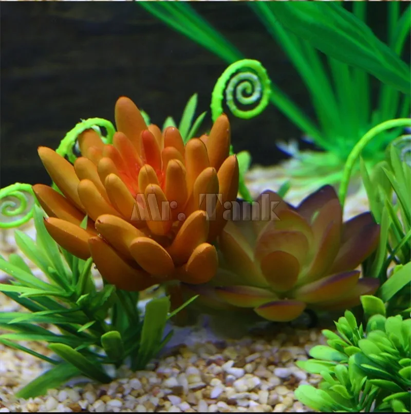 Набор аквариумных растений Mr.Tank 13 шт./компл. пластиковые искусственные