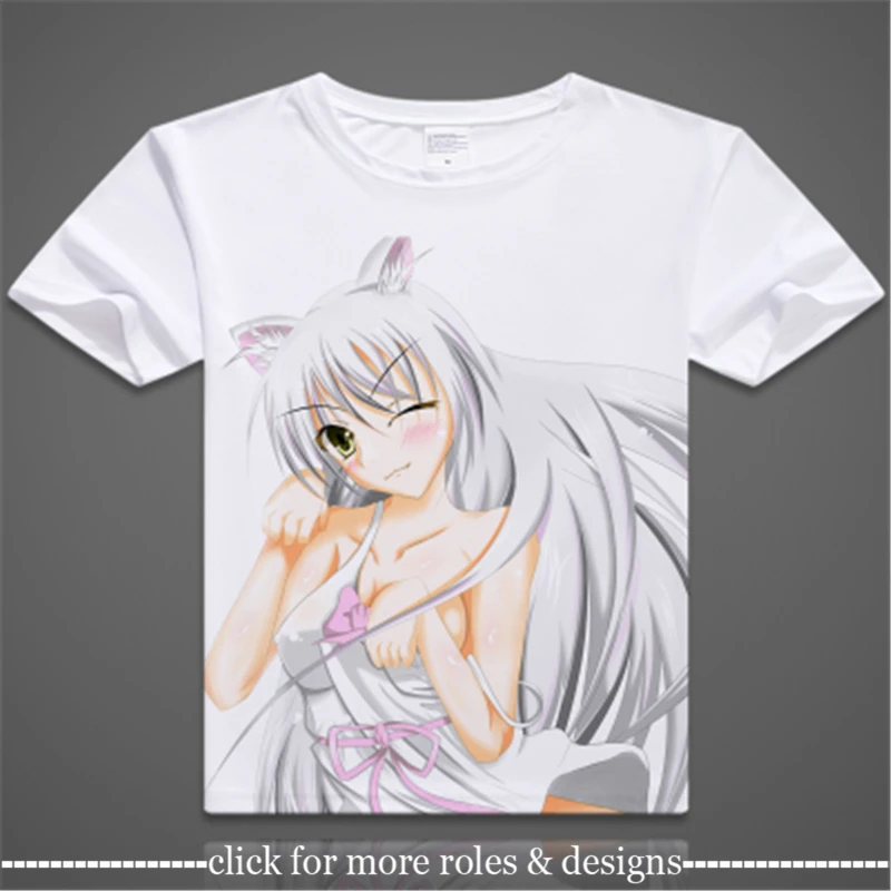 Костюм для косплея Bakemonogatari Monstory Monogatari senjougaхара Hitagi из ткани унисекс футболка с