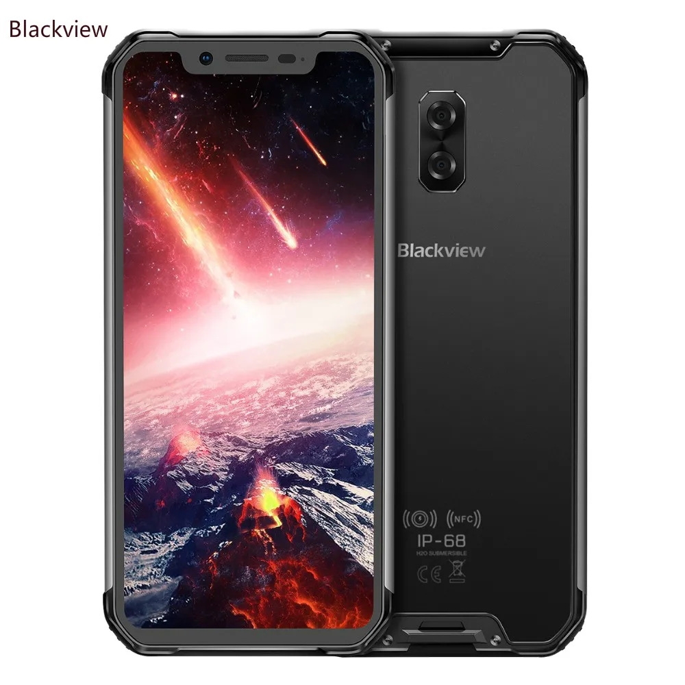 Мобильный телефон BV9600 Pro IP68 водонепроницаемый мобильный Helio P60 6 ГБ + 128 Гб 21 &quot19:9 FHD