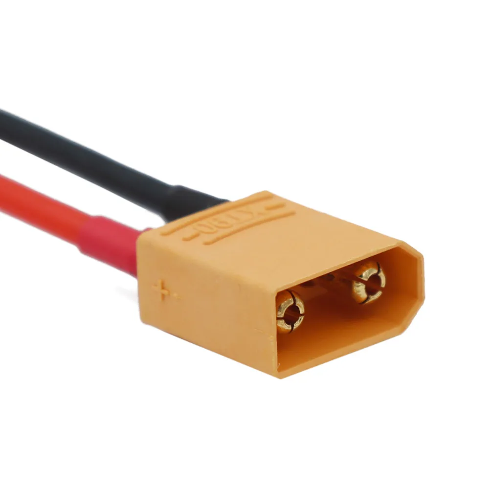 50 шт./лот XT90 зарядный кабель 14AWG силиконовый провод разъем банана для FPV RC Quadcopter