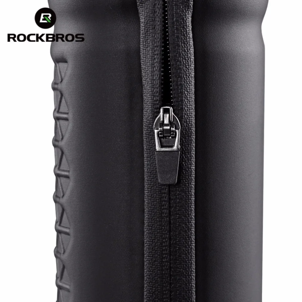 ROCKBROS Cycling Water Bottle Bag Rainproof Portable Bicycle Tool Bags MTB Road Bike Riding Accessories Big Capacity | Спорт и
