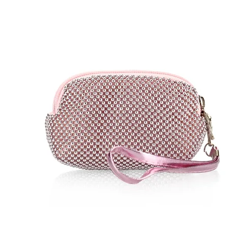 Pink Маленькие вечерние сумки, женские клатчи, свадебные сумочки, сумочка с жемчугом, модные сумки - Цвет: Pink