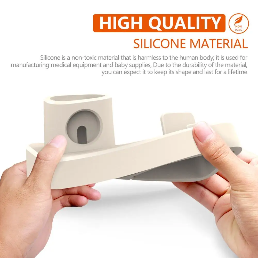 3 в 1 Быстрая Зарядка Qi Беспроводное зарядное устройство для Apple watch 2 4 Airpods iPhone XS Max