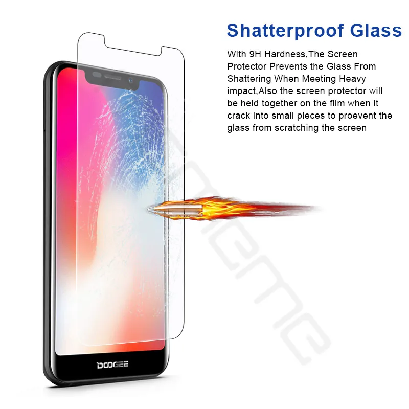 9H 2.5D Премиум Закаленное стекло Для Doogee X70 X80 HD прозрачное Защитное для X 70 Защитная