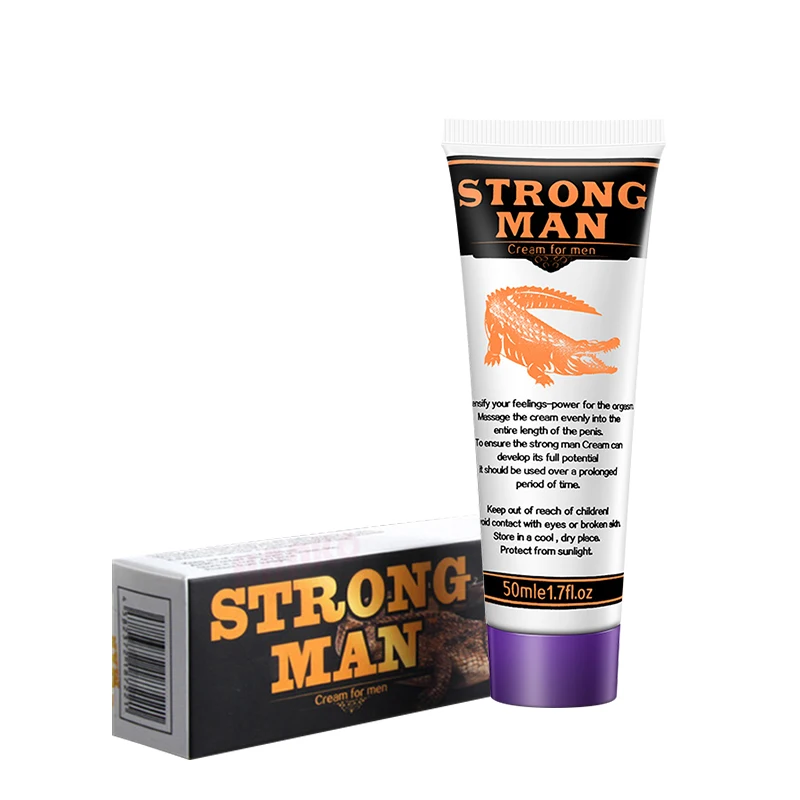 Крем для увеличения пениса Strong Man 50 мл гель усилитель эрекции афродизиак|Масла