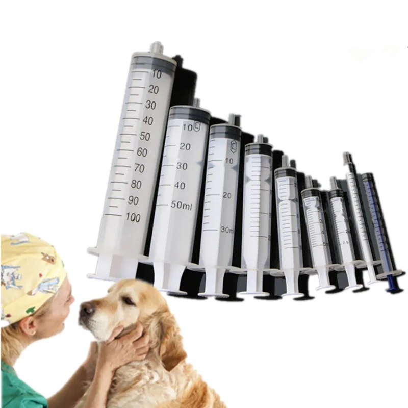 Pet Dog Cat Feeding Medicine Tool Tablet Piller Water Kit Syringe Veterinary Use Disposable Vaccine Feeder171111-21 | Дом и сад