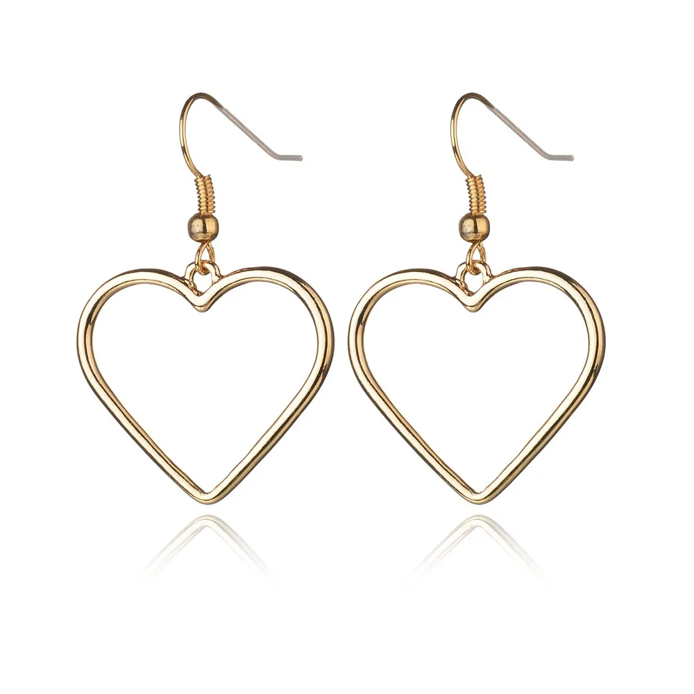 Сердце висячие серьги модное ювелирное изделие boucle d'oreille женские Серьги Brincos
