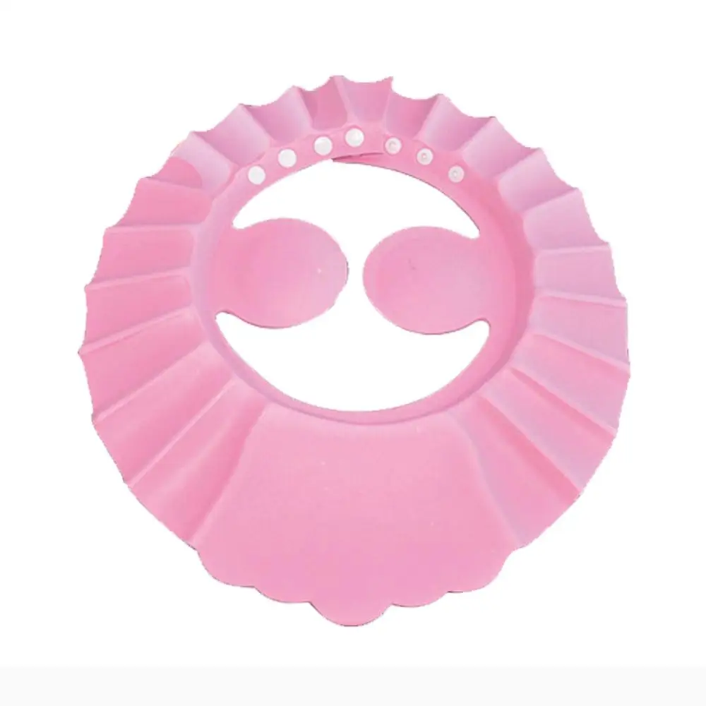Baby Children Adjustable Shampoo Cap Ear Guard Bath Kid Toddlers Hair Wash Waterproof Protection Shower Caps |