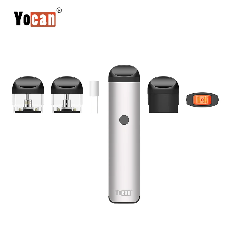 Оригинальный Yocan Evolve 2 0 набор Vape & 650 мАч встроенный аккумулятор 1 мл емкость Pod