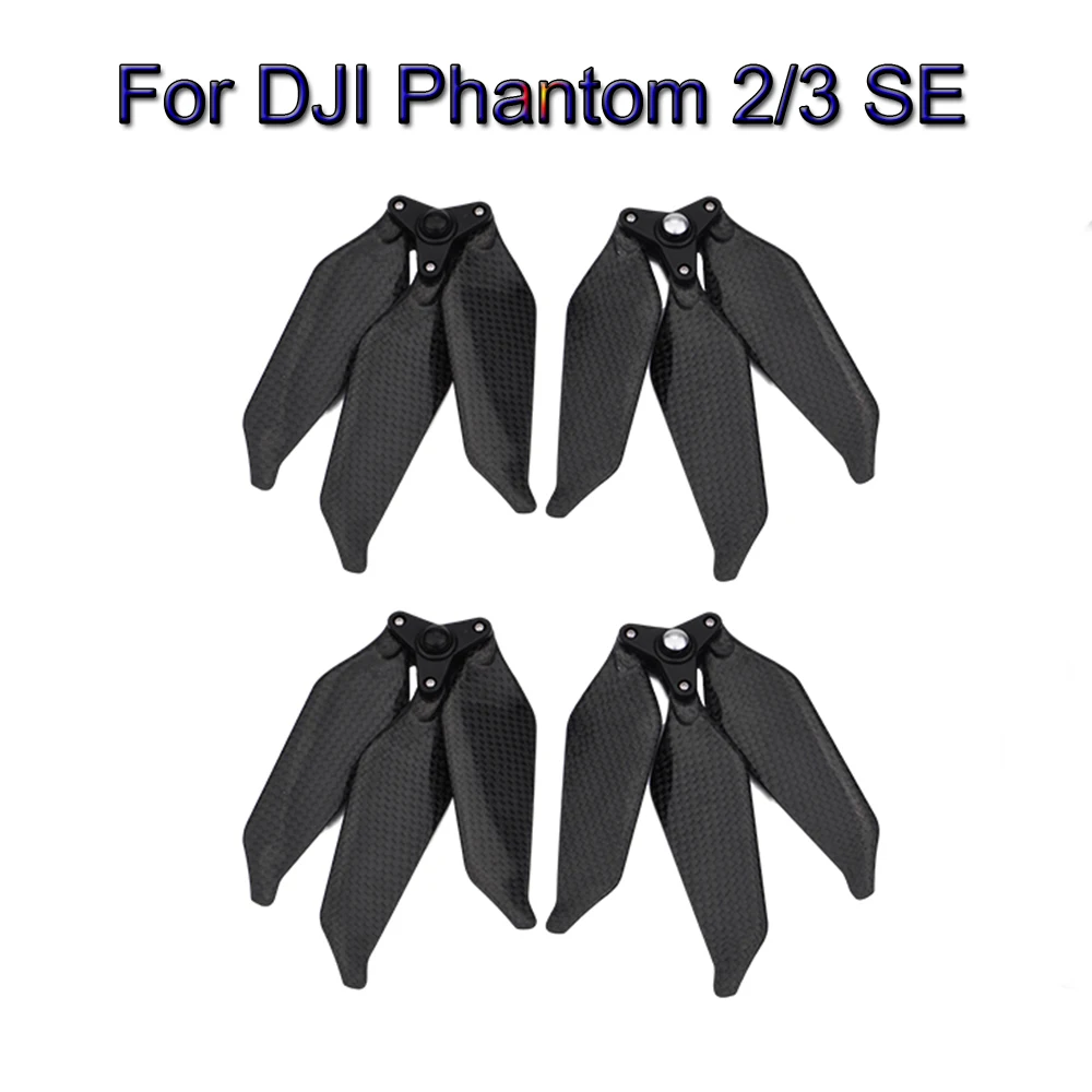 Профессиональный складной тройной Пропеллер из углеродного волокна с 3 лезвиями