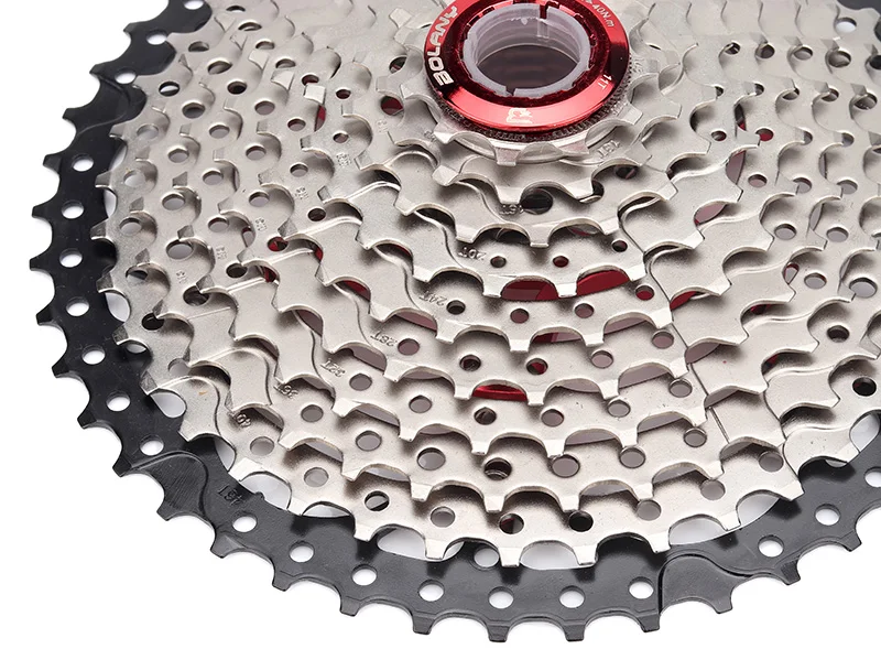 Bolany MTB велосипед 11-46t 10 скоростная кассета свободного хода велосипеда звездочки горный велосипед запчасти совместимы