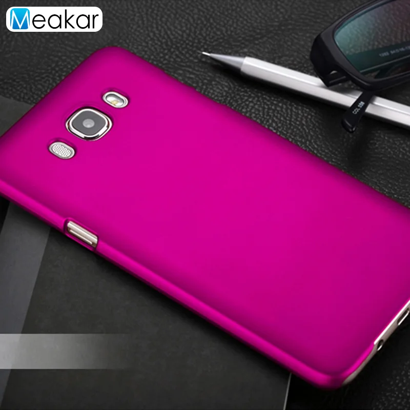 Coque 5.5For samsung Galaxy J7 чехол для samsung Galaxy J7 On8 J710 J710Fn Sm-J710f телефона чехол-лента на заднюю панель - Цвет: rose red