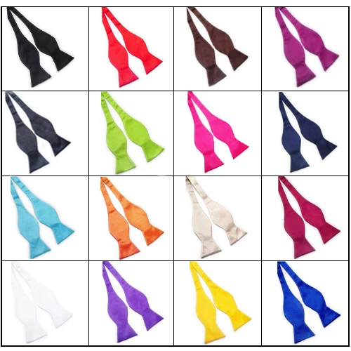 Мужской однотонный простой галстук бабочка одежда мужские аксессуары модный