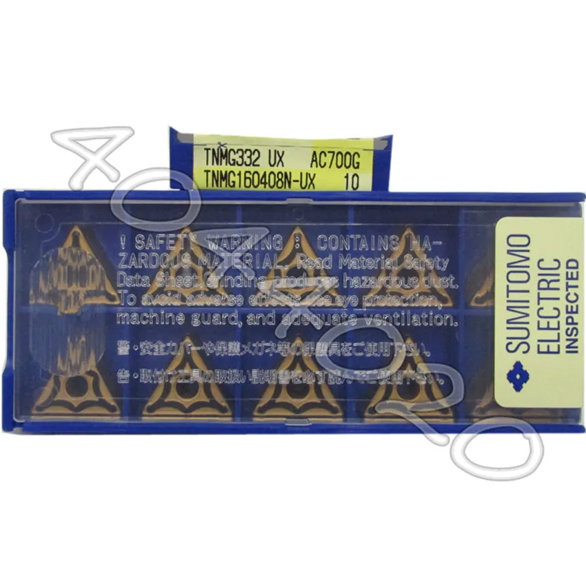 

TNMG160408N-UX AC700G 10 шт./кор. Sumitomo, новое оригинальное Карбидное лезвие