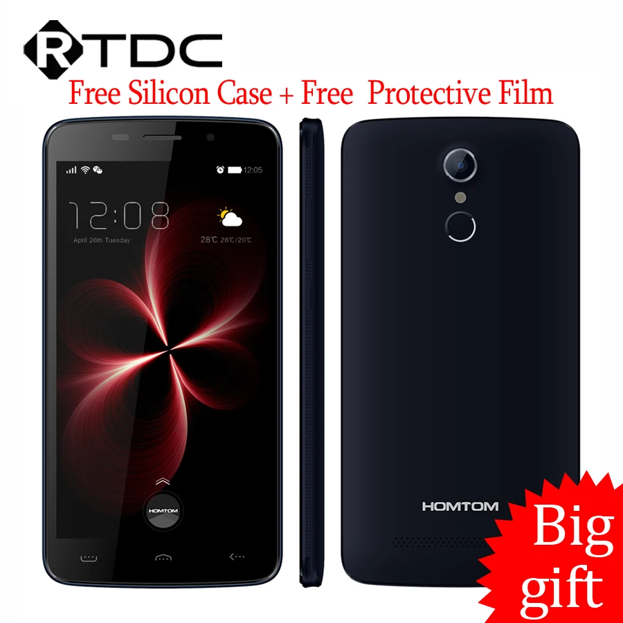 HT17 Pro мобильный телефон с четырёхъядерным процессором MTK6737 5 5-дюймовым дисплеем