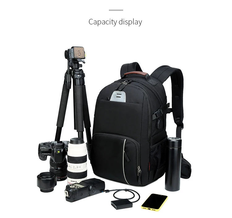 CAREELL C3058 DSLR камера сумка Фото сумка камера рюкзак универсальный большой емкости рюкзак для фототехники для камеры Canon/Nikon